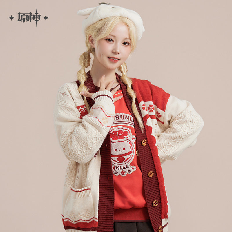 原神 Genshin Impact Klee Theme Cardigan