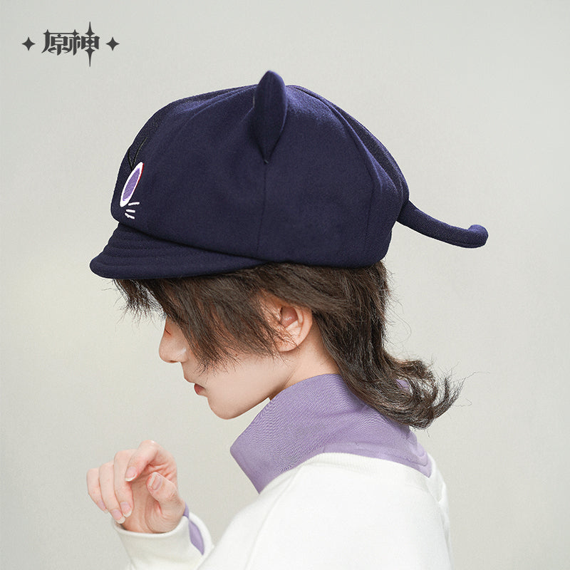 原神 Genshin Impact Wanderer Scarameow Theme Newsboy Cap