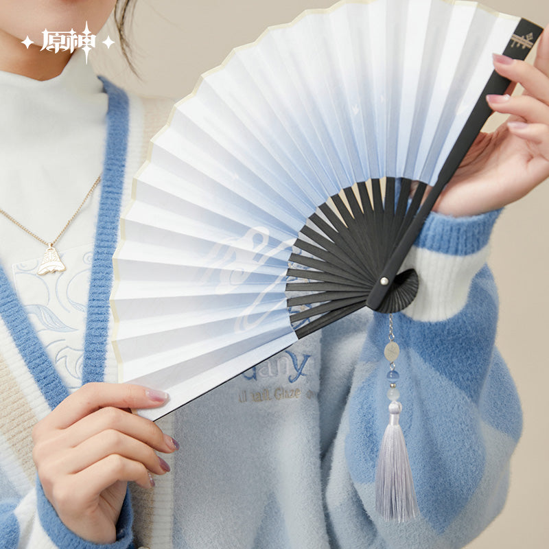原神 Genshin Impact Ganyu Theme Foldable Fan
