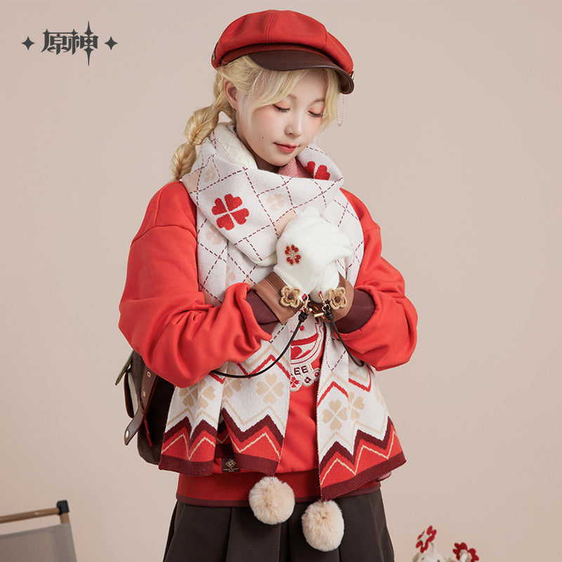 原神 Genshin Impact Klee Theme Scarf