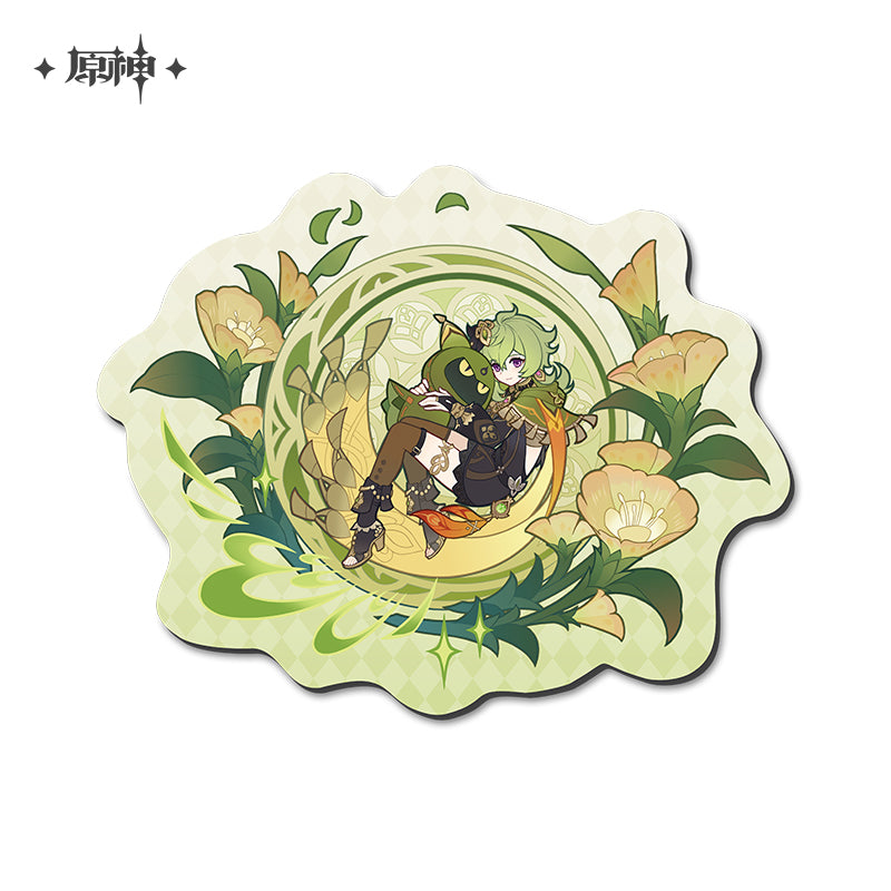 原神Genshin Impact Windblume's Breath Theme Kisscut Mousepad Collei