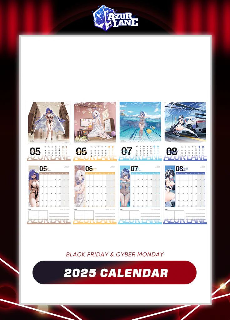 碧蓝航线 Azur Lane Calendar 2025