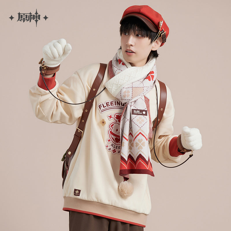 原神 Genshin Impact Klee Theme Scarf