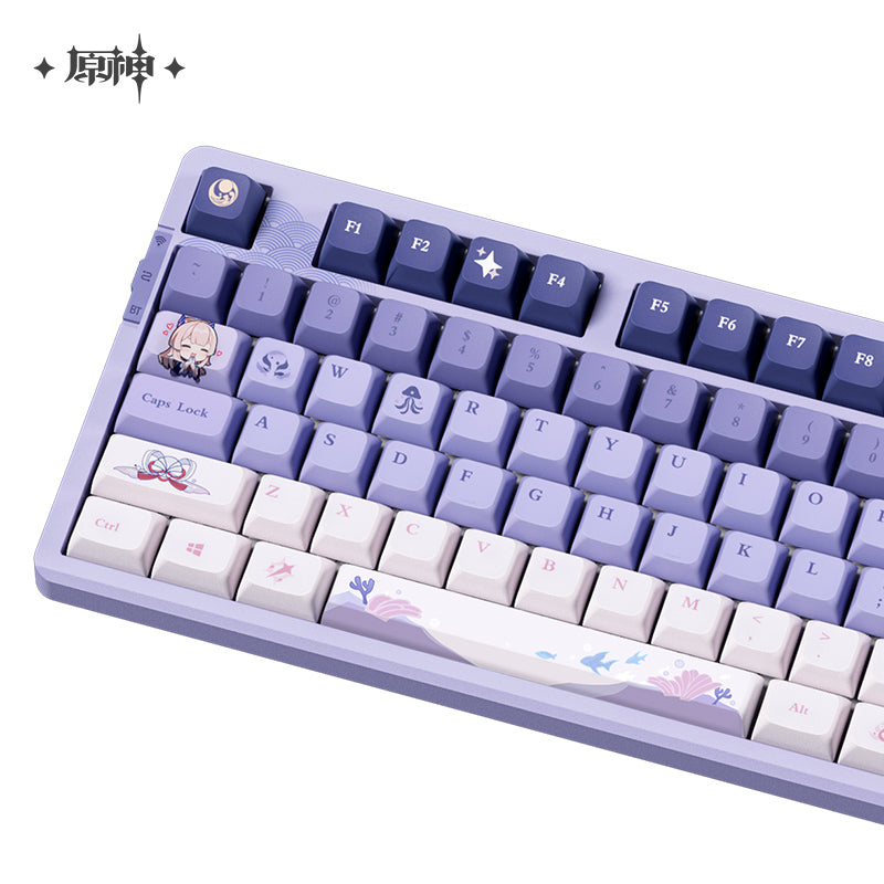 原神 Genshin Impact Mechanical Keyboard Pearl of Wisdom Sangonomiya Kokomi 凯华Kailh Aurora Ice Cream Switch