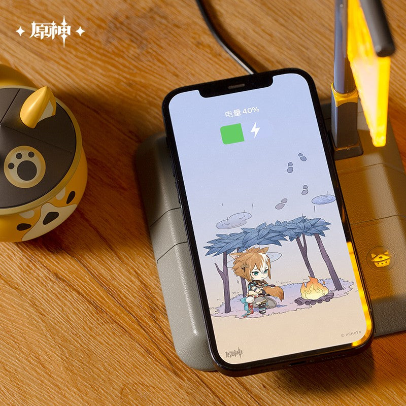 原神 Genshin Impact Night Light Powerbank Inuzaka
