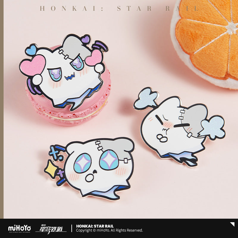 崩坏：星穹铁道 Honkai: Star Rail Wooo A Little Series Metallic Badge Grumble