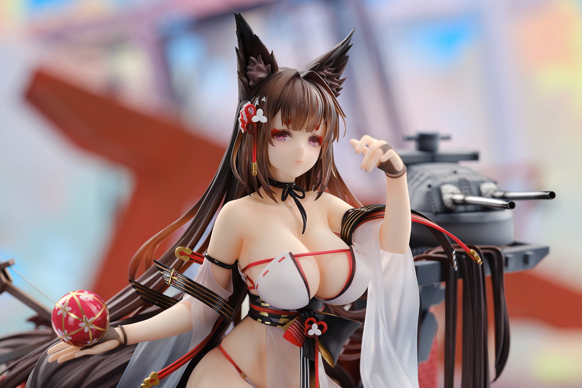 碧蓝航线 Azur Lane 1/7 Figure Amagi「Wending Waters, Serene Lotus」Ver. With Acrylic Display Box Set