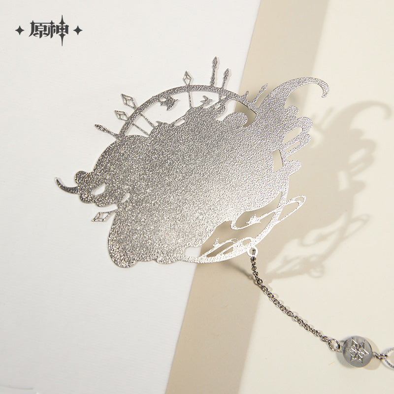 原神 Genshin Impact Ganyu Theme Metallic Bookmark