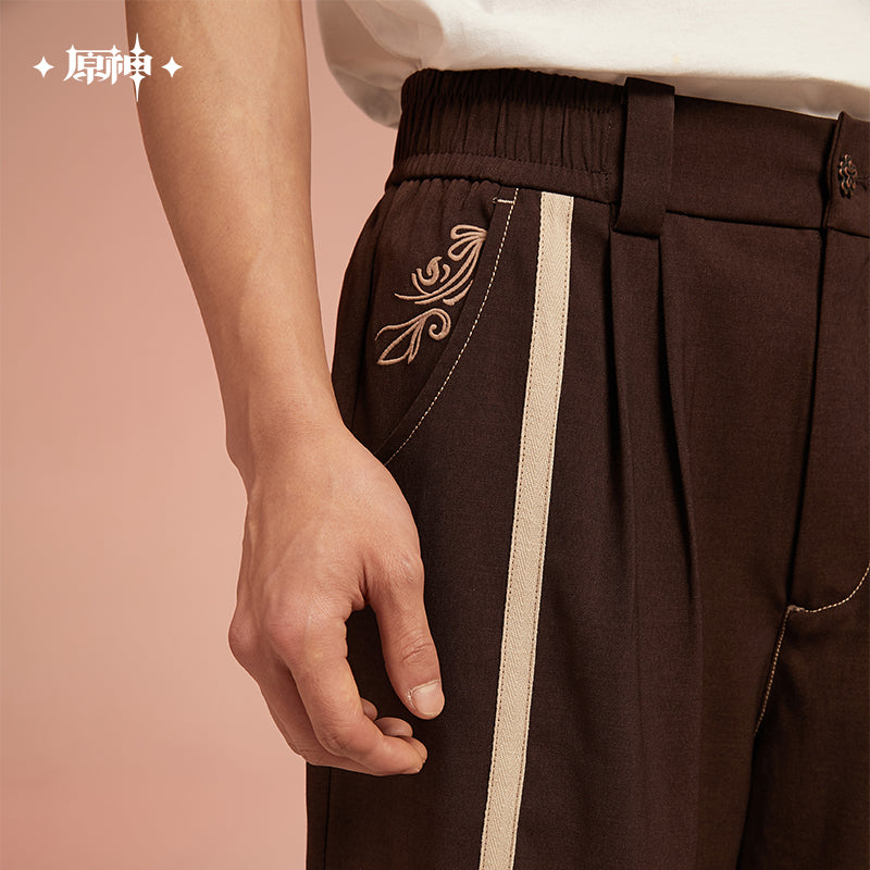 原神 Genshin Impact Hutao Theme Shorts Dark Brown