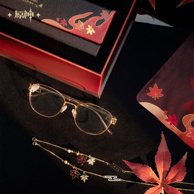 原神 Genshin Impact Kazuha Theme Spectacles Set