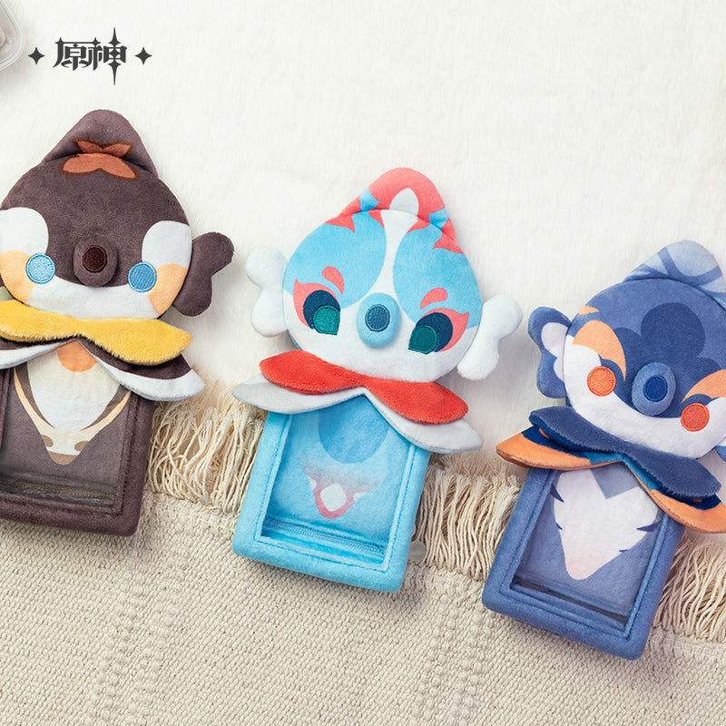 原神 Genshin Impact Plush Cardholder Bubbly Seahorse Purple