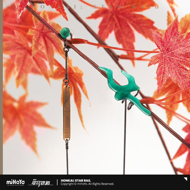 崩坏：星穹铁道 Honkai: Star Rail Dan Heng Theme Ear Cuff with Long Chain