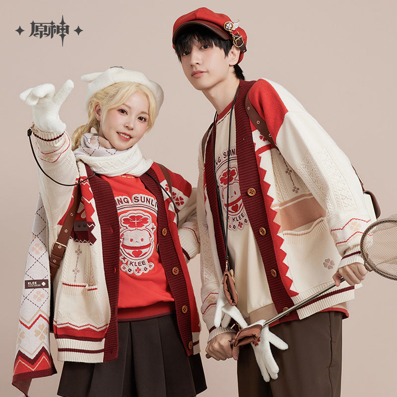 原神 Genshin Impact Klee Theme Cardigan