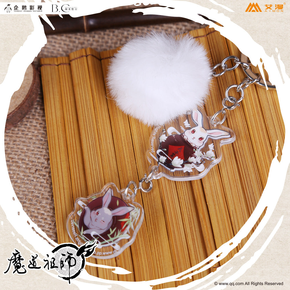 魔道祖师 Grandmaster of Demonic Cultivation Anime Keychain - Rabbit