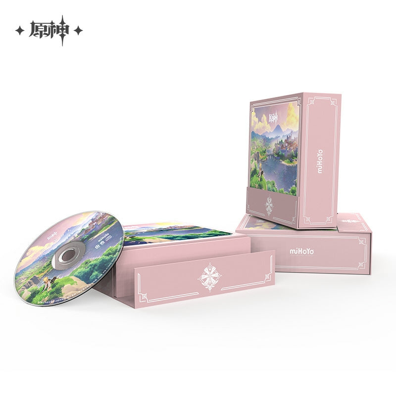 原神 Genshin Impact Soundtrack CD Set City of Winds and Idylls CD Box Set