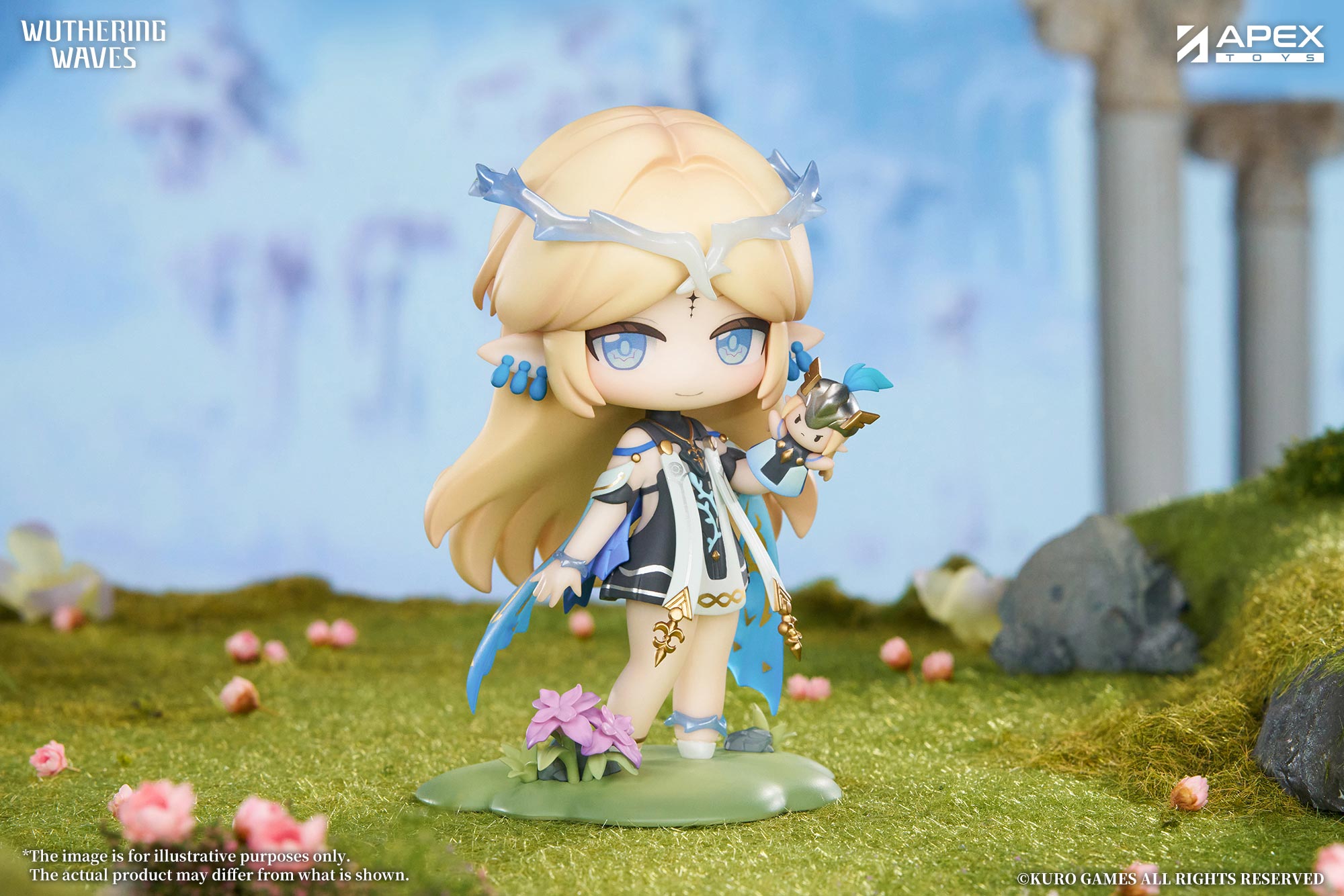 鸣潮 Wuthering Waves Trace Series Chibi Figure The Shorekeeper