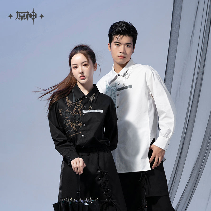 原神 Genshin Impact 「Bane of All Evil」Xiao Series Black Shirt