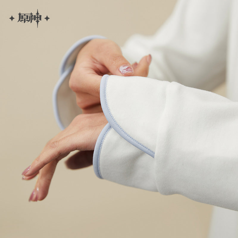 原神 Genshin Impact Ganyu Theme Half Neck Long Sleeve Sweater Black