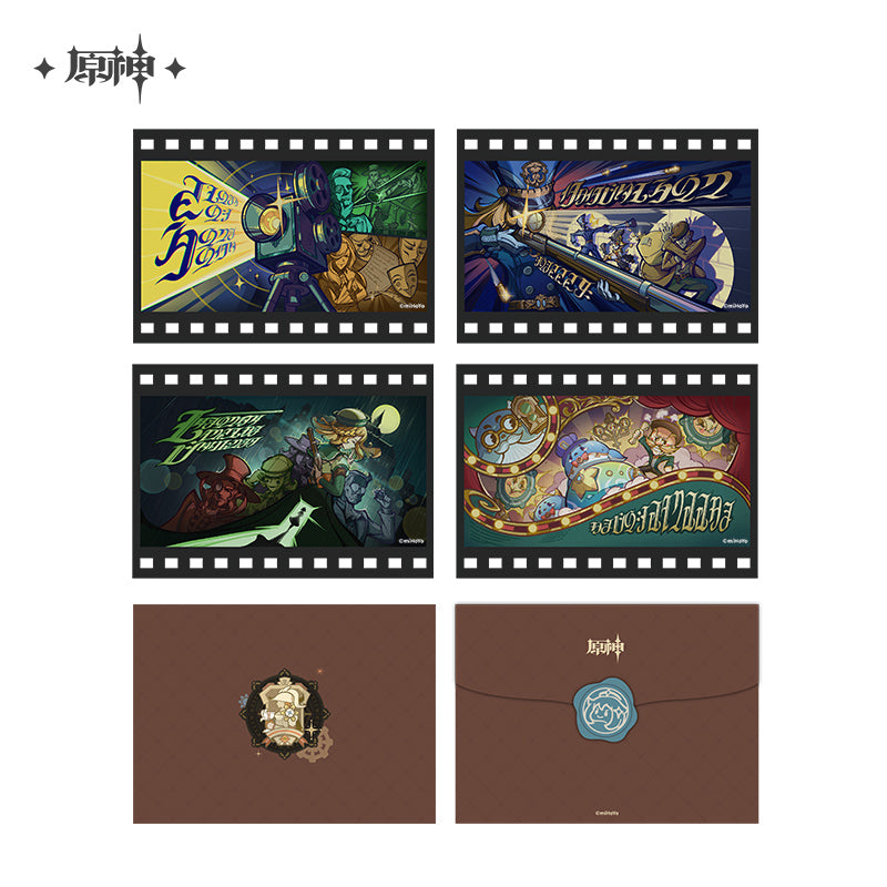 原神Genshin Impact Film Postcard Set Roses and Muskets
