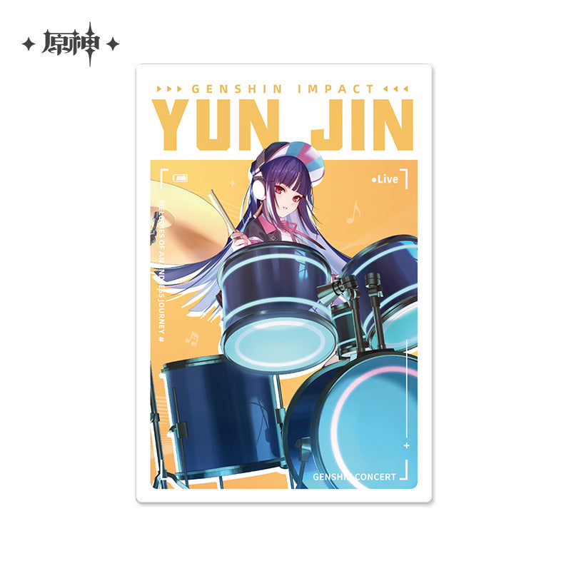 原神 Genshin Impact 2022 Melodies of an Endless Journey Concert Postcard Set of 6