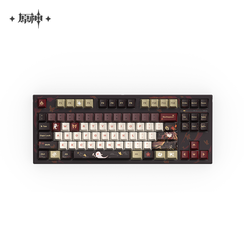 原神 Genshin Impact Mechanical Keyboard Fragrance in Thaw Hutao