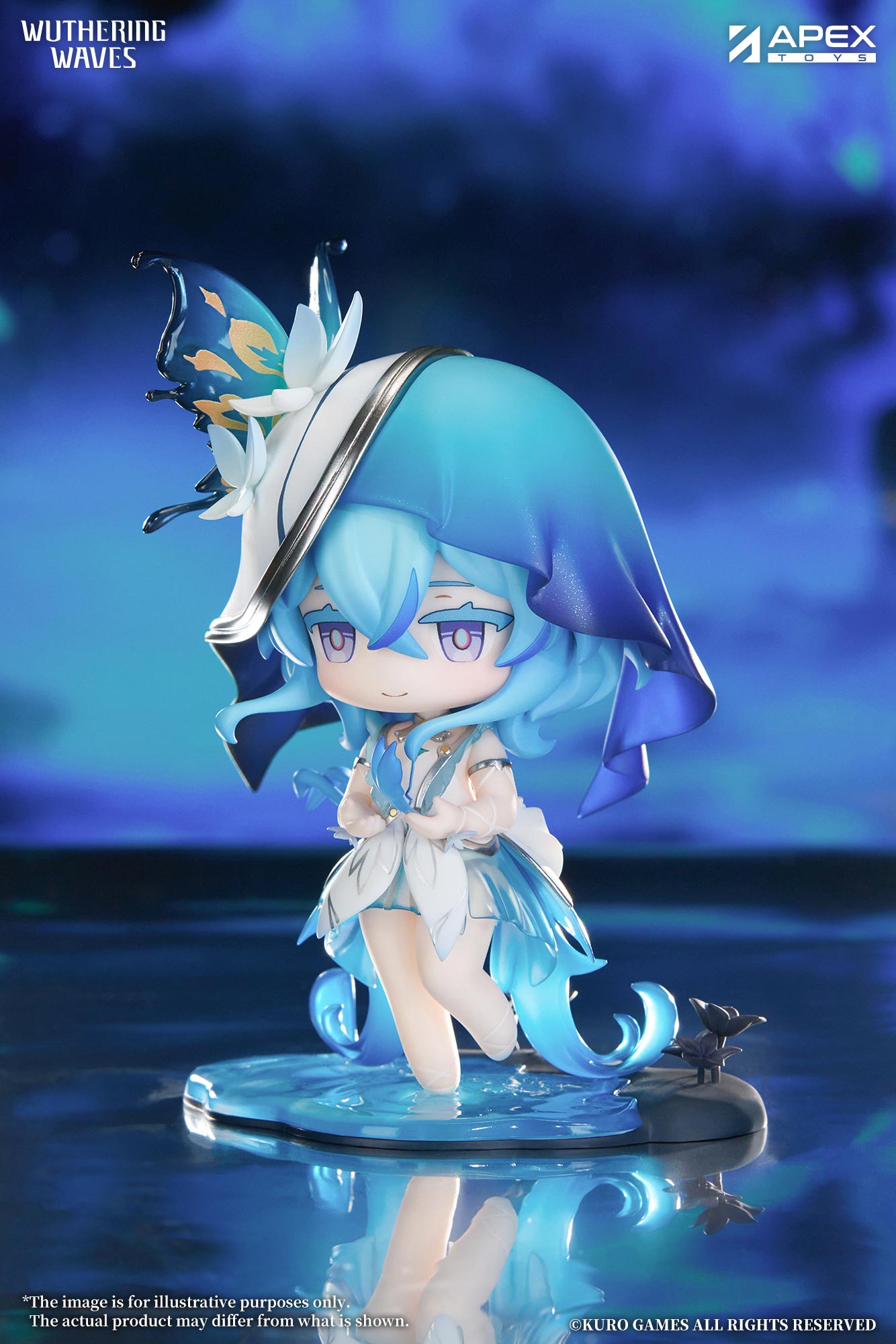 鸣潮 Wuthering Waves Trace Series Chibi Figure Cartethyia