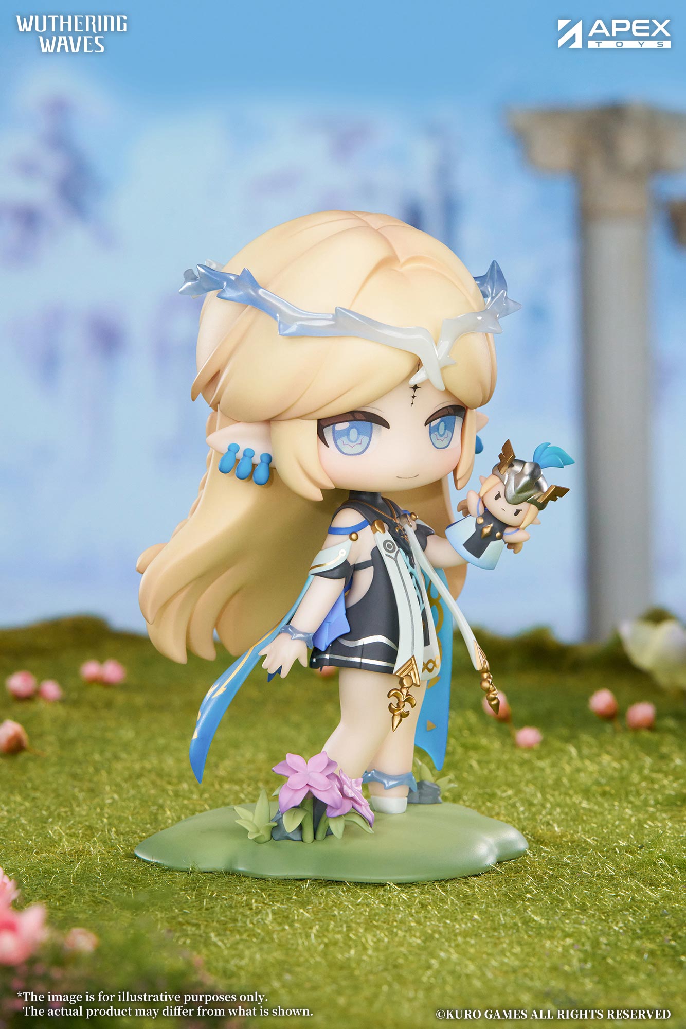 鸣潮 Wuthering Waves Trace Series Chibi Figure The Shorekeeper