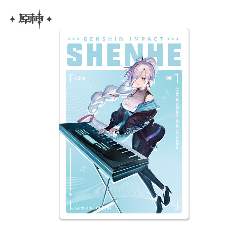 原神 Genshin Impact 2022 Melodies of an Endless Journey Concert Postcard Set of 6