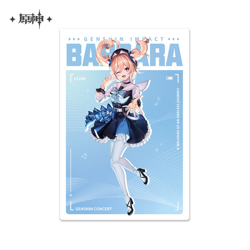 原神 Genshin Impact 2022 Melodies of an Endless Journey Concert Postcard Set of 6