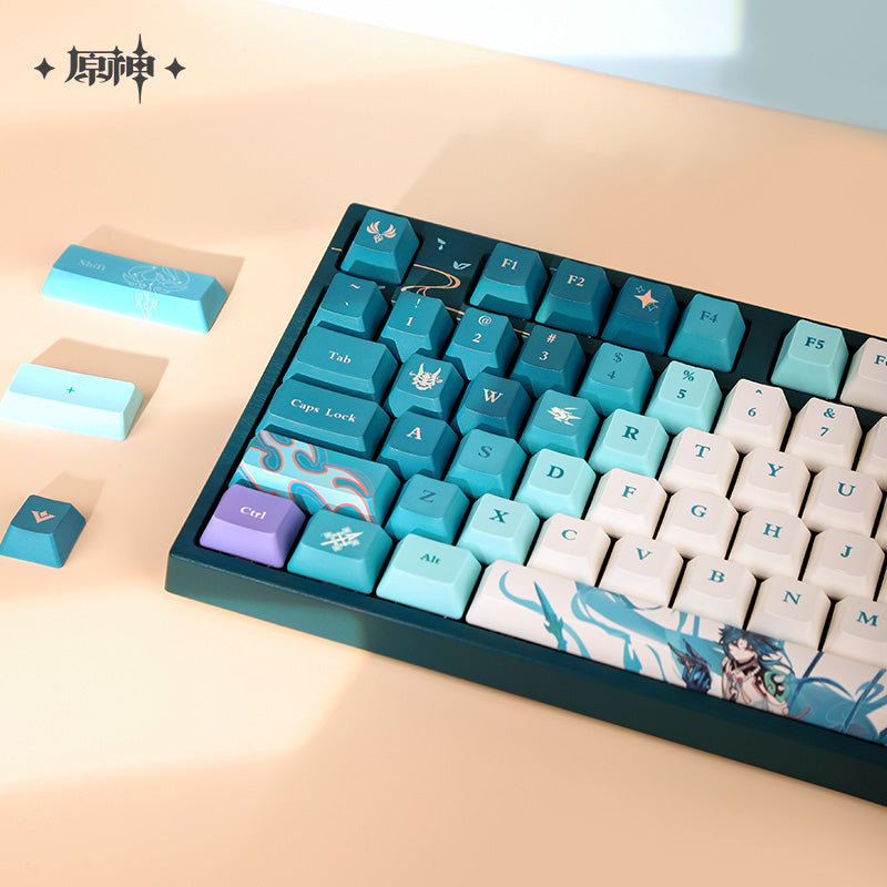 原神 Genshin Impact Mechanical Keyboard Vigilant Yaksha Xiao Daisy Yellow Switch