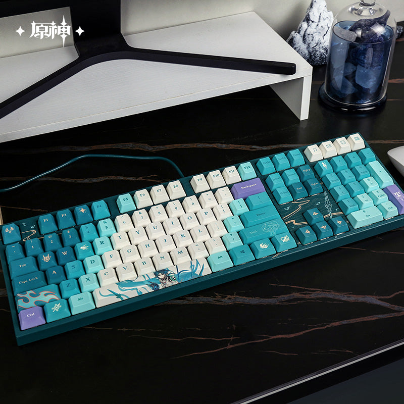 原神 Genshin Impact Mechanical Keyboard Vigilant Yaksha Xiao Daisy Yellow Switch