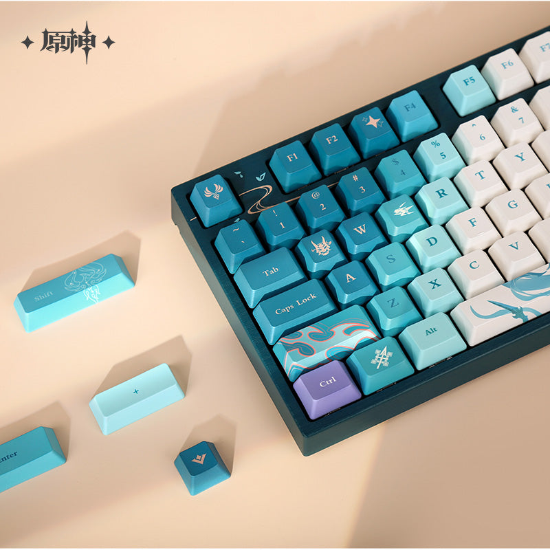 原神 Genshin Impact Mechanical Keyboard Vigilant Yaksha Xiao Daisy Yellow Switch