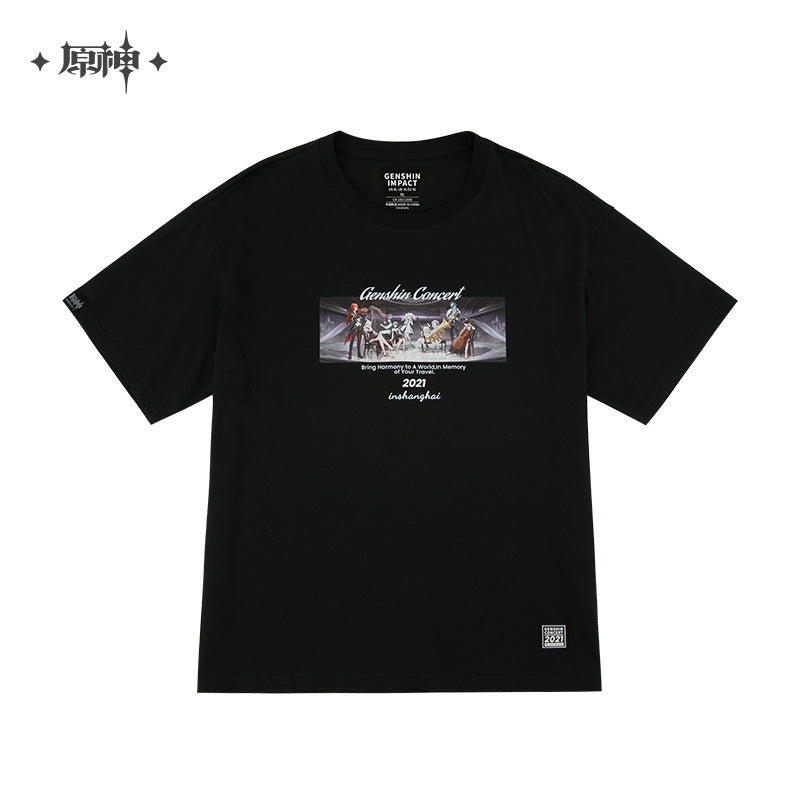 原神 Genshin Impact Melodies of an Endless Journey Full Colour T-Shirt