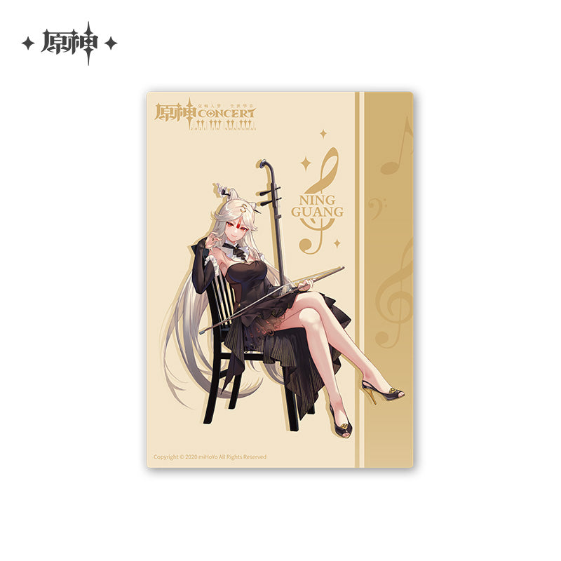 原神Genshin Impact Melodies of an Endless Journey Postcard Set of 8