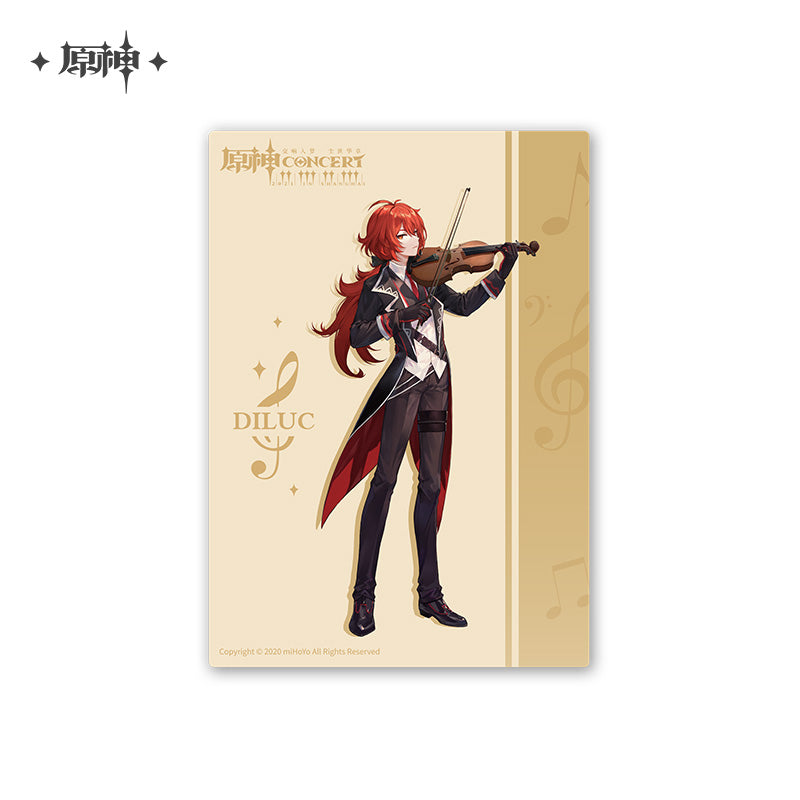 原神Genshin Impact Melodies of an Endless Journey Postcard Set of 8