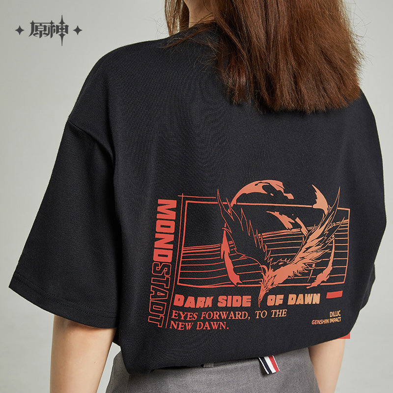 原神 Genshin Impact 「Dark Side of Dawn」Diluc T-Shirt