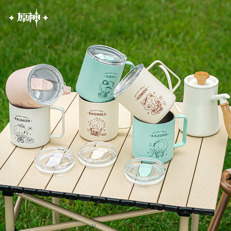 原神 Genshin Impact Go Camping! Series Stainless Steel Mug Zhongli