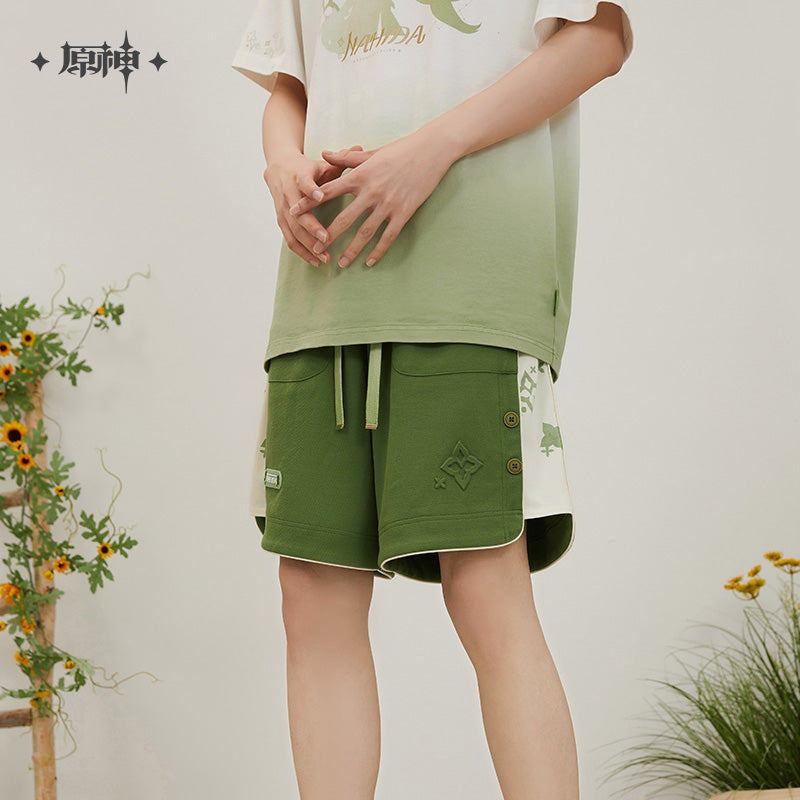 原神 Genshin Impact Nahida Theme Short Green
