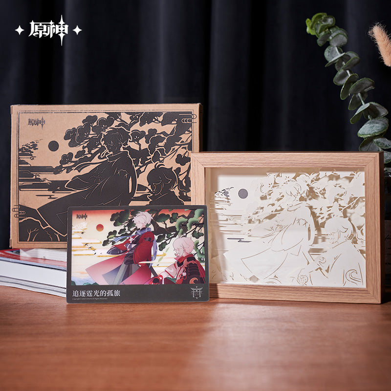 原神 Genshin Impact Paper Cut Light Box The Solitary Pursuit of Lightning