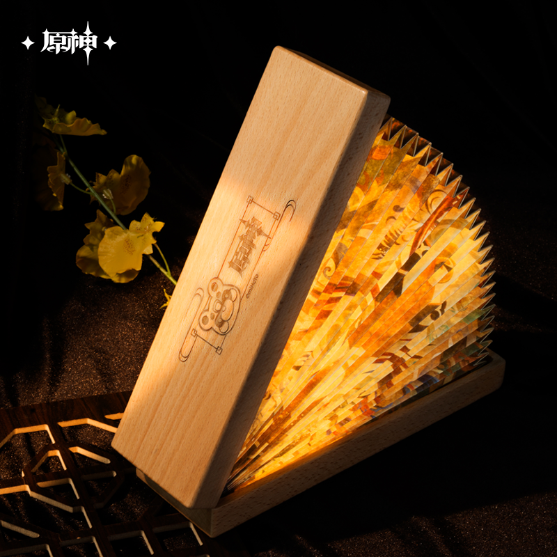 原神 Genshin Impact Flavors of the World Series Book Light Box Guoba