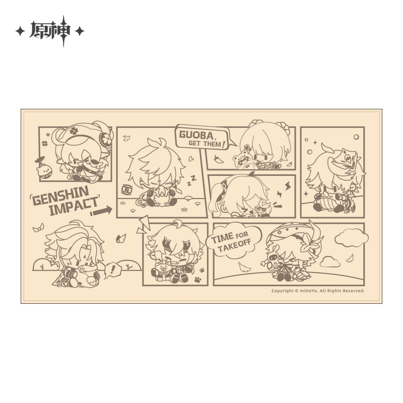 原神Genshin Impact Chibi Chara Sticky Pad Set
