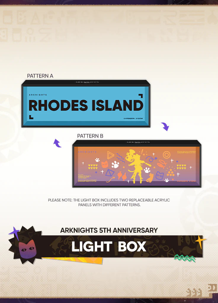 明日方舟 Arknights 5th Anniversary Mystique Celebration Kit