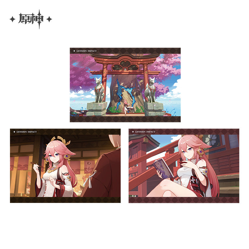 原神 Genshin Impact PV Series Photo Cards Set Whole Set (Free Album)