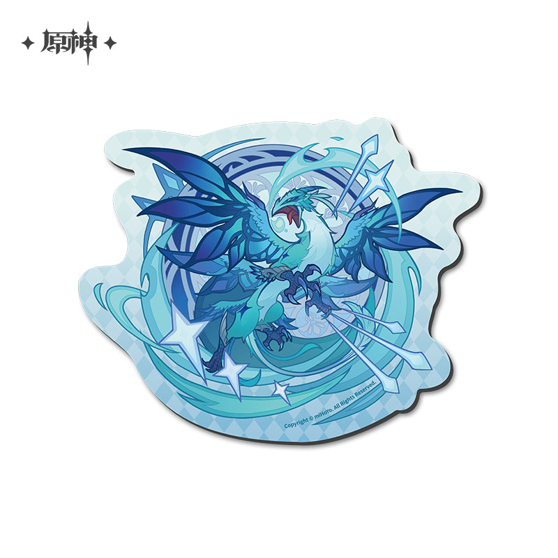 原神Genshin Impact Windblume's Breath Theme Kisscut Mousepad Dvalin