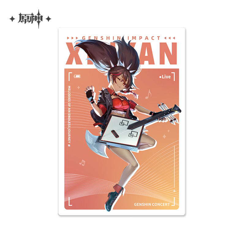 原神 Genshin Impact 2022 Melodies of an Endless Journey Concert Postcard Set of 6