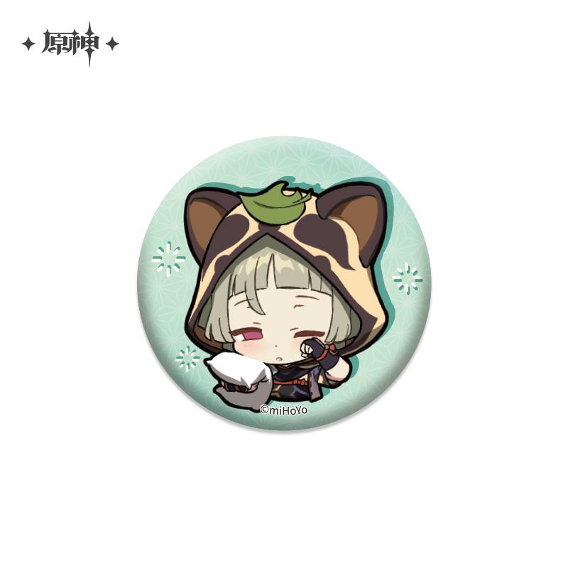 原神 Genshin Impact Chibi Stickers Pearl Tin Badge Sayu - newnewonline