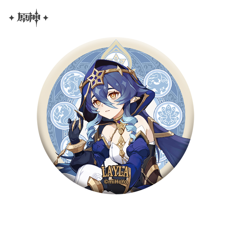 原神 Genshin Impact Sumeru Chara Tin Badge Layla - newnewonline