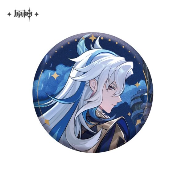 原神 Genshin Impact Anecdote Series Chara Badge Neuvillette - newnewonline