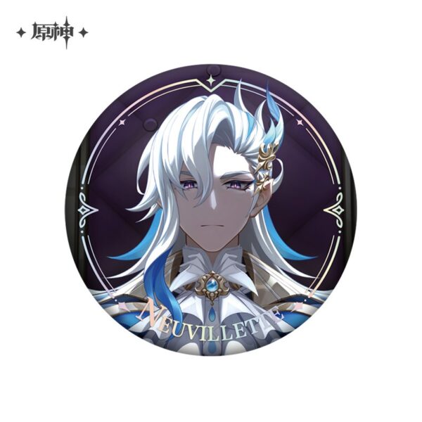 原神 Genshin Impact PV Series Badge Neuvillette - newnewonline